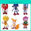 Hochwertiges Niedliches Sonic The Hedgehog Spiel Actionfiguren Spielzeugset für Kinder und Erwachsene