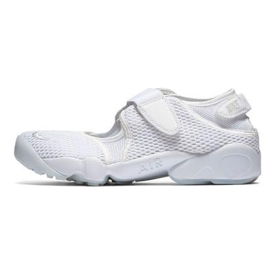 Air Rift Breathe Triple White Women Sneakers Pure-Platinum 848386-100