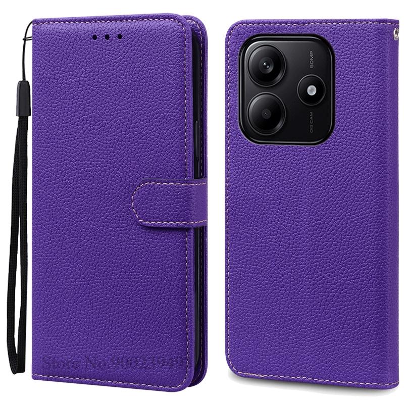 For Redmi Note 14 Case Wallet Flip Leather Cover For Xiaomi Redmi Note 14 4G Case Book Cover For Redmi Note 14 5G Case