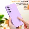 Coque de protection - BOOLING - pour Samsung Galaxy A35 5G - Silicone souple violet - Effet mat - Antidérapante