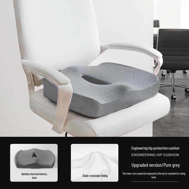 Ergonomisches Bürositzkissen mit Lendenwirbelstütze für Frauen - Lindert Gesäßschmerzen & Hämorrhoiden