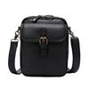 Women Messenger Bag Faux Leather Mini Crossbody Bag Retro Shoulder Bag with Adjustable Removable Strap for Travel Shopping Work