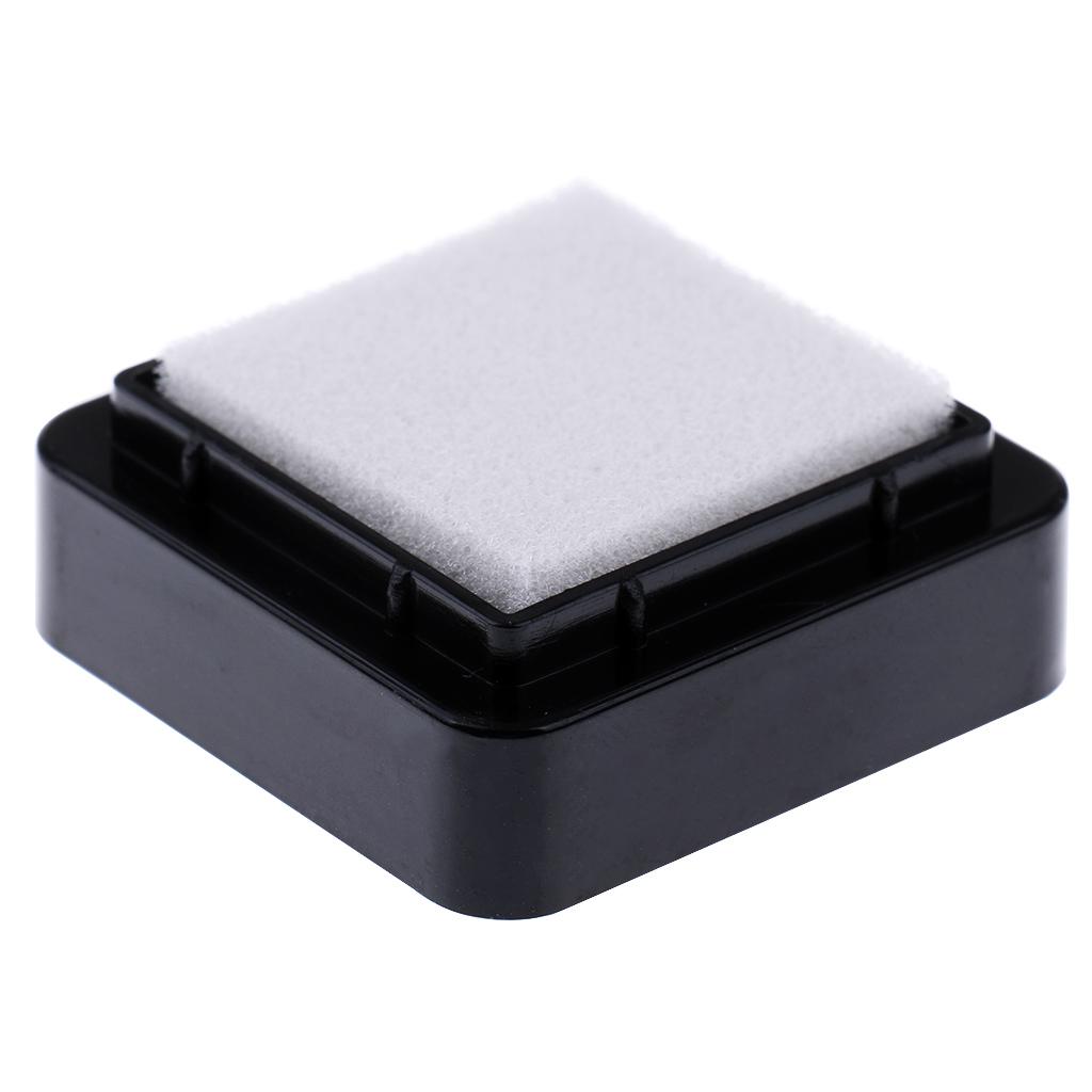 Craft Pigment Ink Pad Blank Sponge Square for Rubber Stamps Scrapbooking Paper Craft Kit for Cards and Wood
