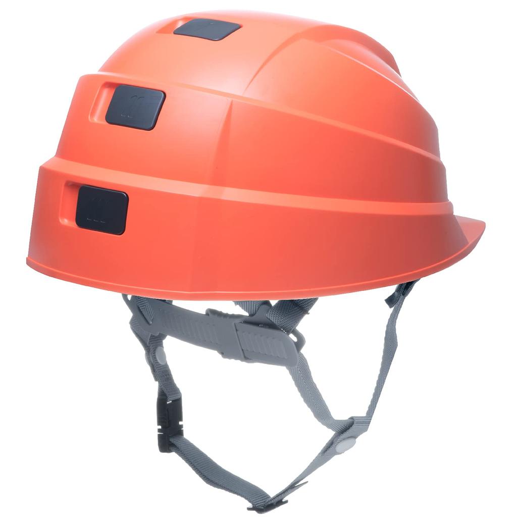 DIC Plastics IZANO2 Faltbarer orangefarbener Helm,