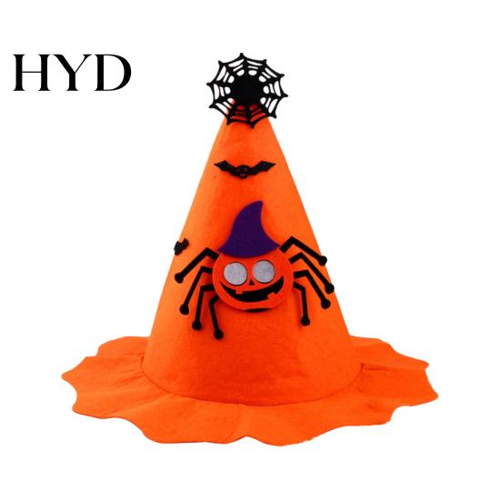 Parent Child Matching Outfits Halloween Pumpkin Hat for Kids Adults, Funny Plush Comfortable Breathable Festival Witch Party Costume, Cosplay,
