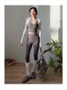 Women's Long Sleeve Yoga Shawl - Perfect for Autumn/Winter Workouts