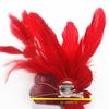Punk Feather Flower Hair Hoop Women Prom Party Brooch Carnivals Hair Supplies