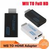 Full HD 1080P Wii To HDMI Converter with 3.5mm Audio Jack for PC HDTV Monitor 720P Display Adapter Upscaler Device