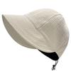 Quick-drying Waffle Beach Cap Solid Color Wide Brim Sun Hat Simple Waffle Bucket Hat  Male