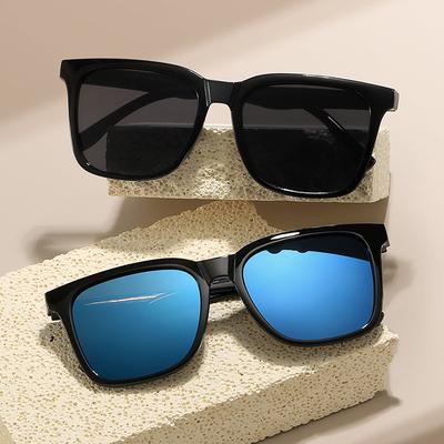 Neue Sonnenbrille Herren Trend Autofahren schwarze Brille Damen Tanzen Mode vielseitige Sonnenbrille schlank aussehen