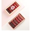 Pack de six rouges à lèvres incurvés Suit Velvet Matte Lip Gloss
