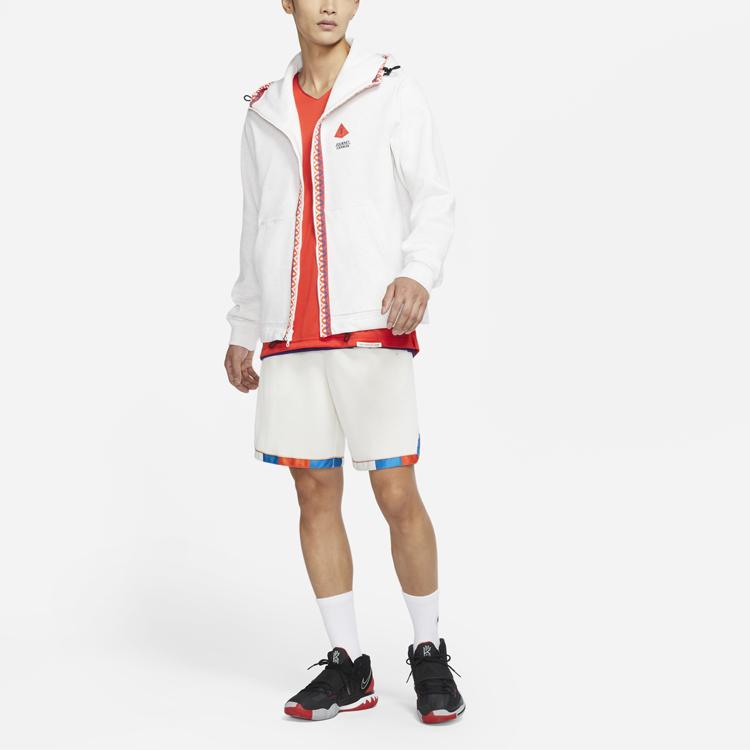 Nike Sport Loose-Fit Hooded Casual Jacket Men Outerwear White DA6690-051