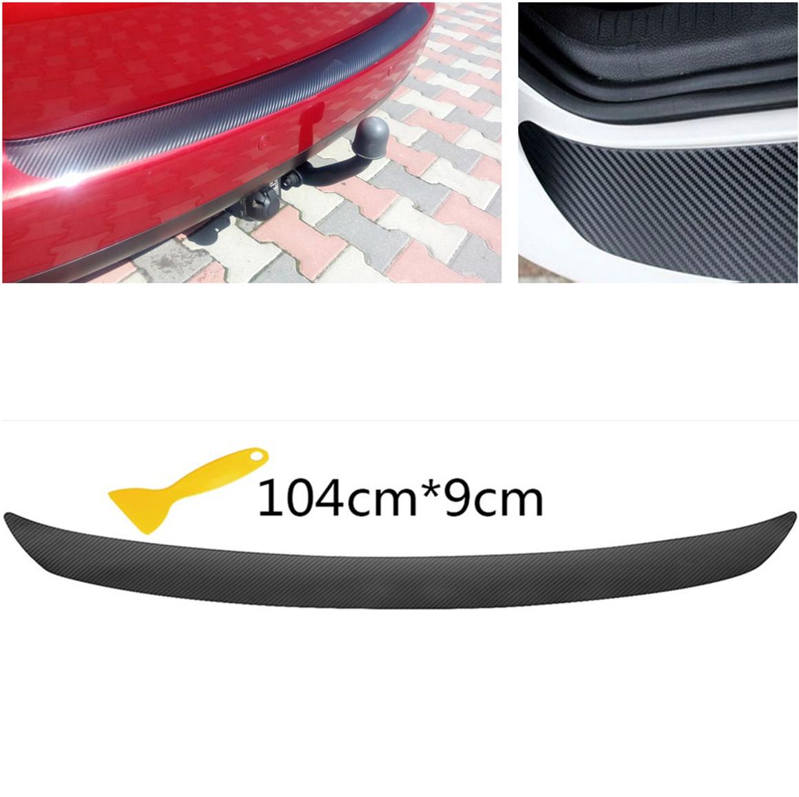 

1 шт. Набор декоративных полос для хвостового кофра с 3D-рисунком под карбоновое волокно, водонепроницаемый, 104*9 см