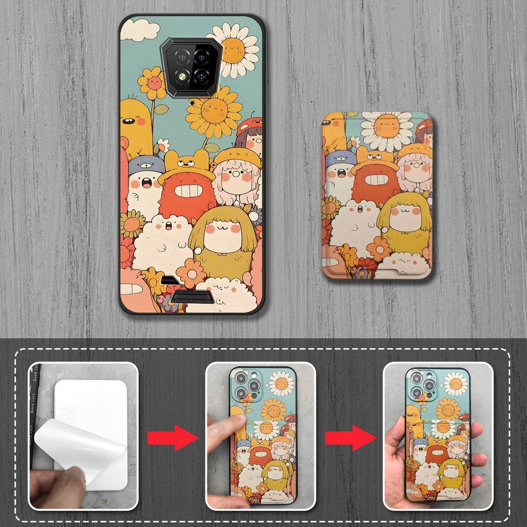 Card sleeve Cute Phone Case For Ulefone Armor8/8 Pro protective Waterproof Card bag Anti-dust Shockproof Fashion Design