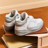 New Anta Anti-Slip Wear-Resistant High-Top Skateboard Shoes Women's Gray 122448031-4