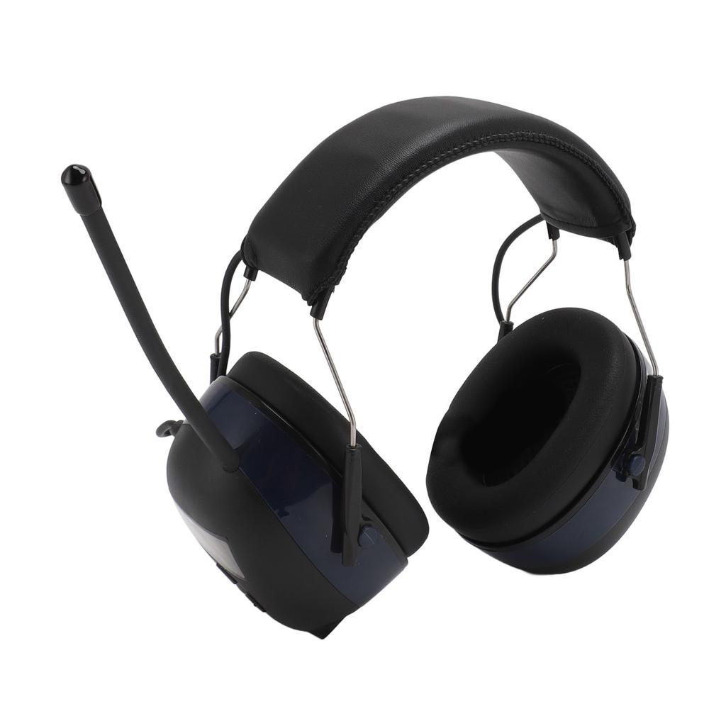 Electronic Bluetooth Hearing Ear Protector Headphone 30 DB Noise Reduction Multimedia Headset Earmuffs for Work