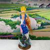 40cm/15.75inch Dragon Ball Z Vegetto Figure 3 Heads Replace Super Saiyan Action Figure Gk Statue Collection Model Toys Gifts