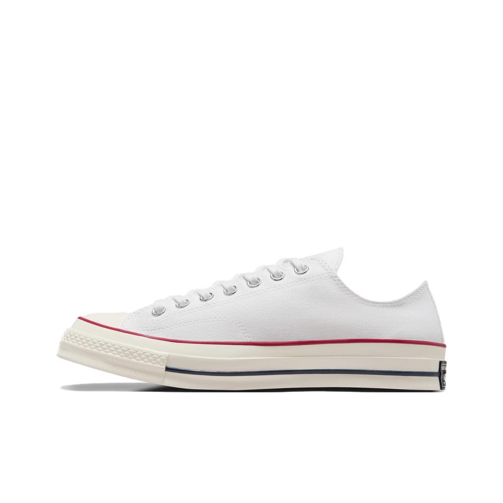 Converse Chuck 70 Canvas Comfortable Versatile Low-Top Sneakers Unisex Sneakers White A09557C