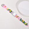 Free Personalized Custom Name ID Bracelet for Boys Girls, Cartoon Silicone Adjustable Wristband, Engraved Jewelry Gift for Kids