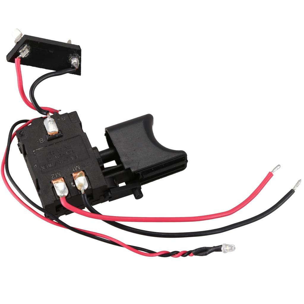 7.2 V - 24 V Lithium Battery Cordless Drill Switch Speed Control Trigger Switch With Small Light