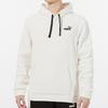 Puma Polar Fleece Hoodie With Logo Print Men Tops Off-White 534929-93