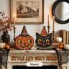 1/6 Pcs 10cm Halloween Tabletop Sign Plywood Halloween Tiered Tray Decor  Indoor