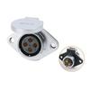 WEIPU WP20 TO+Z Screw Crimp Wire to Board Panel Mount 2Pin 3Pin 4Pin Waterproof IP44 Quick Install Electrical Power Connector