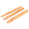 Bamboo Crochet Hook Handcrafted Knitting Needles Yarn Craft 20cm/7.9in Large Crochet HooksWhite