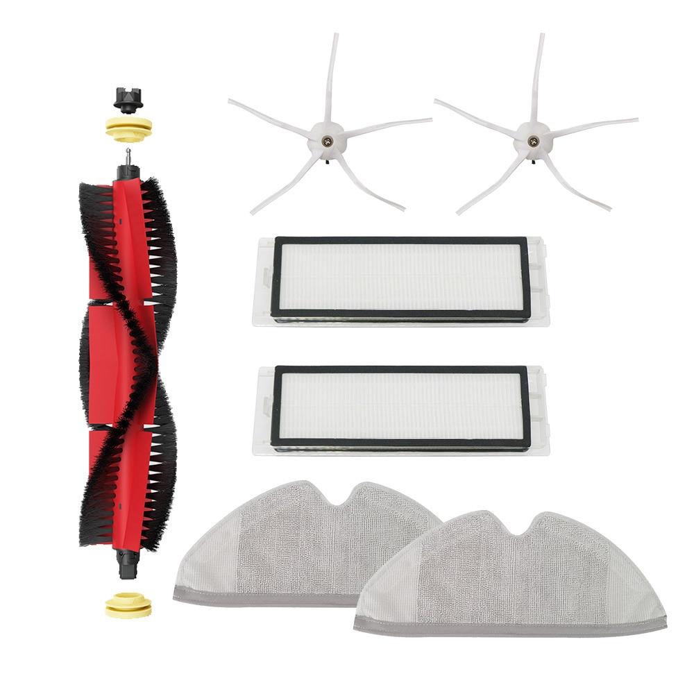 

Мягкая силиконовая резиновая боковая щетка HEPA-фильтр для Roborock S5 S6 T6 E2 E35 T4 T7 T7PRO, запасные части для пылесоса, щетка для чистки