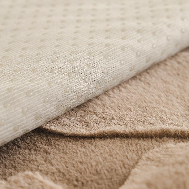 Premium Rabbit Plush Sofa Cushion Autumn And Winter New  Light Luxury Universal Leather Sofa Cover Special Cover Towel