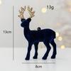 1 pieza Reno de Navidad Simulación Ciervo Decoración Adorno Para Árbol de Navidad Fiesta