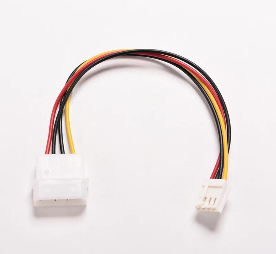 NEW 1pc 4 Pin Molex IDE Male to 4P ATA Female Power Cable to Floppy Drive Adapter Computer PC Floppy Drive Connector Cord PSU