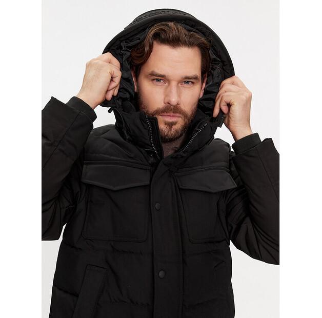 Winter Jacket Tommy Hilfiger Rockie MW0MW32790, Black, Regular Fit