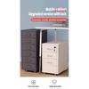 Metal filing cabinet 3/5/6 Office metal steel cabinet with wheels and lock, suitable for home offices and schools