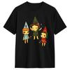 Casual Nara Knife Girl Painting T Shirt For Unisex Women Cotton Short Sleeve Yoshitomos Round Neck Summer TopsTops