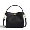 Niche Design Commuter Handbag Advanced Leather Crossbody Bucket Bag Single Shoulder Female Instagram Wind Bucket Bag