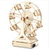 ARTEC Wooden Ferris Wheel Assembly Kit 55521 / Craft / Rotating / Ferris Wheel