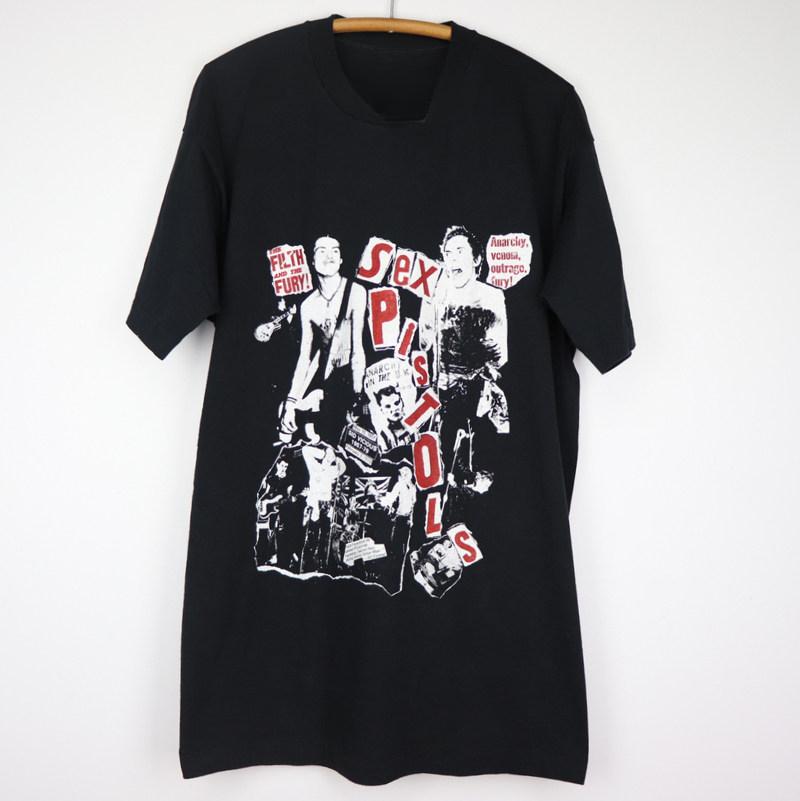 ZX New 1980 Sex Pistols Lead Vocalist Guitarist Punk Casual Tshirt Men and Women Luxury Band Brand Top 2026
