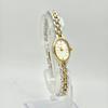 Used [Good condition/new battery] SEIKO Seiko ladies watch oval 1F21-5A00 270098