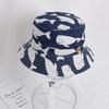 Cute Cartoon Whale Pattern Baby Sun Hat UPF Sun Protection Summer Boys Girls Hat Toddler Cotton Sun Hats Bucket Hats Accessories