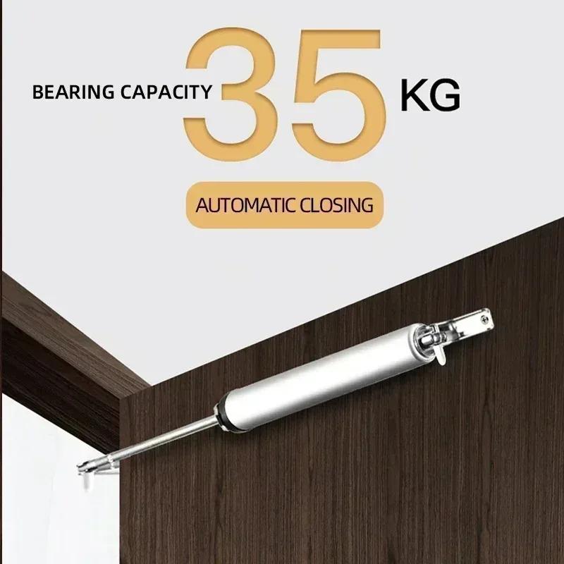 Front Door Stopper Buffer Automatic Door Closer Speed Close Fold 90 Degree Positioning Hardware Home Stoppers Lock Goalkeeper