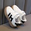 Girls' sports shoes 2025 spring and autumn new boys' board shoes breathable casual non-slip children's shoes baby white shoes
