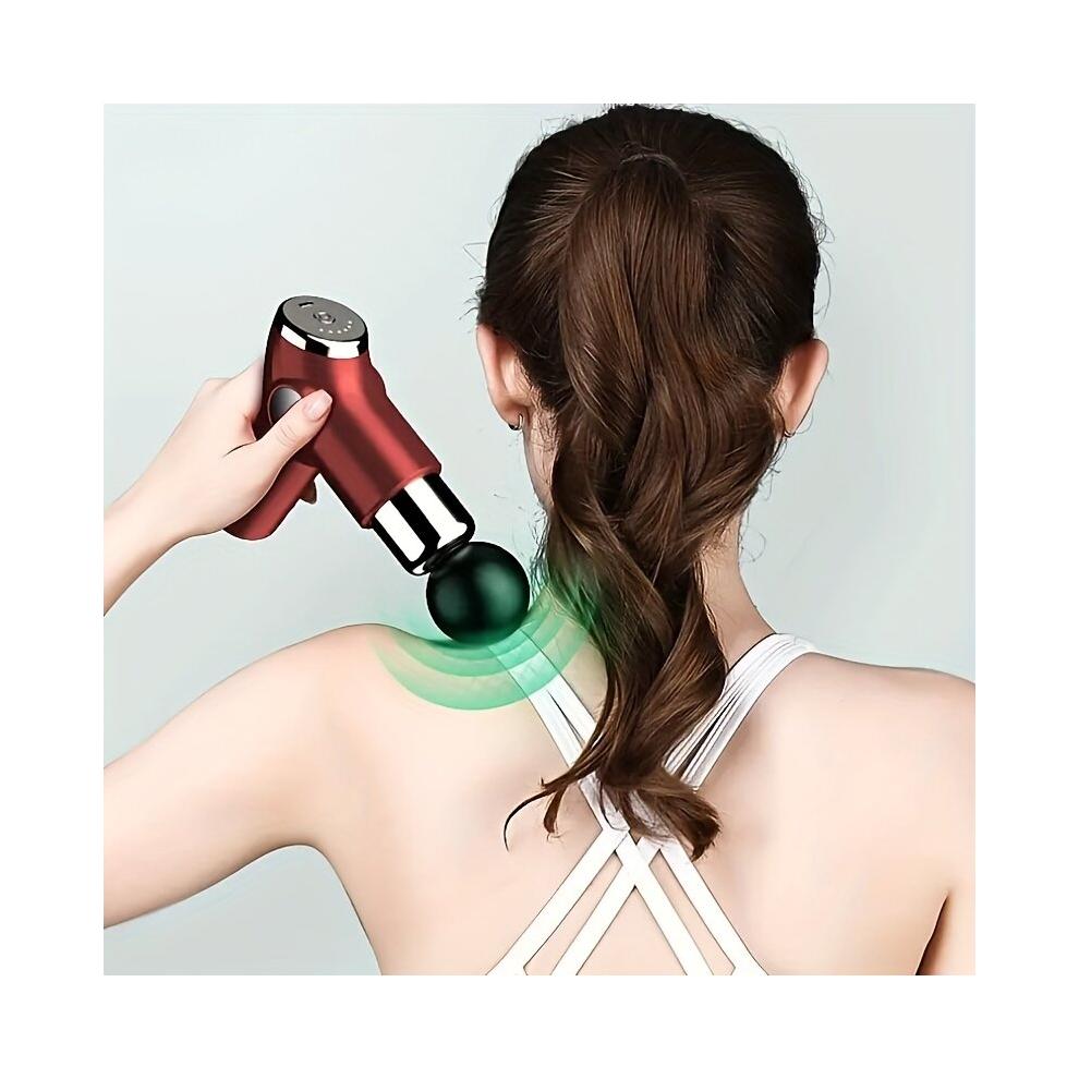 Mini Massage Gun Handheld Deep Tissue Percussion Massage Gun Compact Personal Massager Portable Muscle Pain Relief In Back Leg Shoulder And Foot