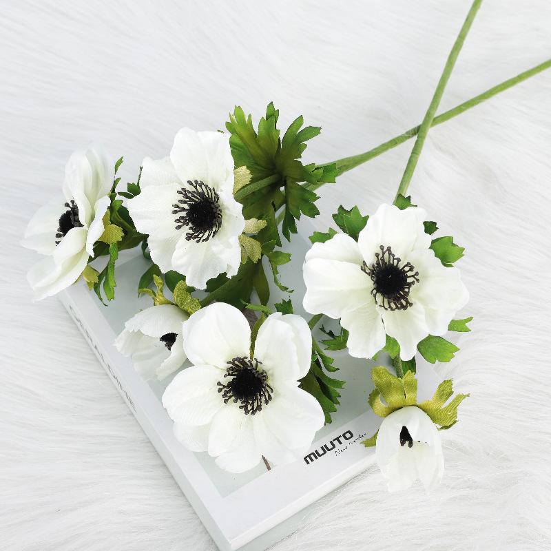 New simulated sea anemone flower decoration Home anemone flower simulation flower