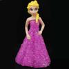 1 PCS Kids Toy Elsa Anna Sofia LED Colorful Lights Gradient Crystal Night Light Led Lamp Battery Princess Christmas Holiday Gift