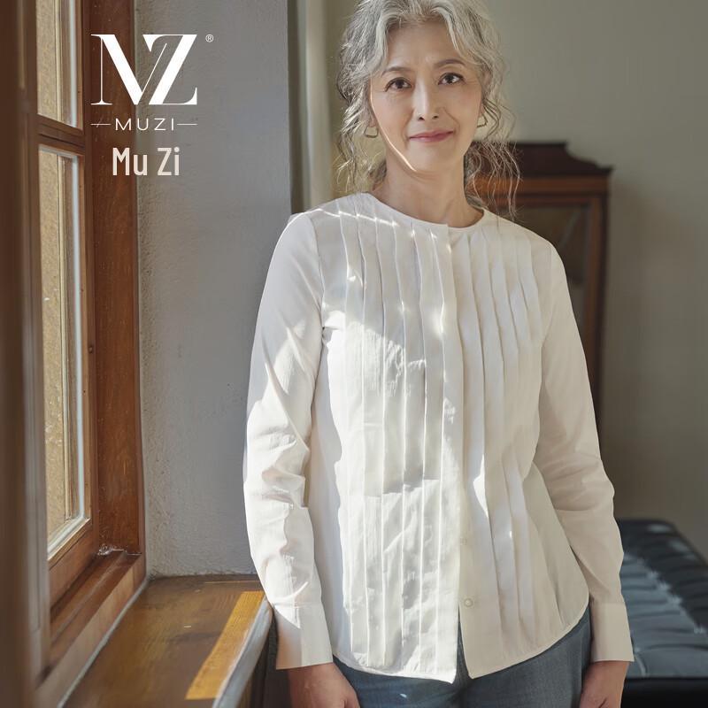 

Muzi Women s Cotton Blend Long Sleeve Shirt L