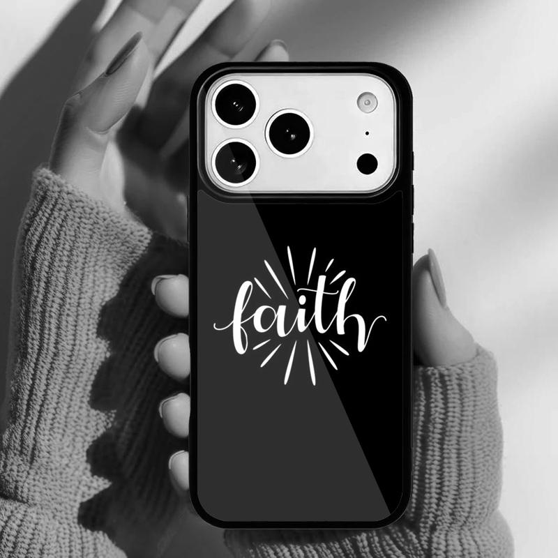Faith Christian Religious Jesus soft Phone Case for iPhone 17 16 15 14 13 Pro Max Back Cover for 12 11 Pro Coque