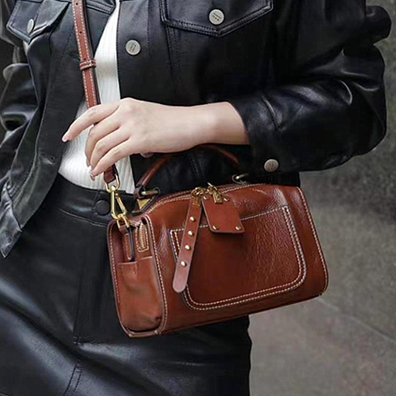 

Сумки из натуральной кожи для женщин, модные дизайнерские сумки с широким ремешком и подушкой, женские сумки через плечо