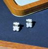 Cute Bear Earrings Simple Elegant Autumn Winter Women's Fashion Jewelry Small Size Personality Design Sensation Ear Jewelry