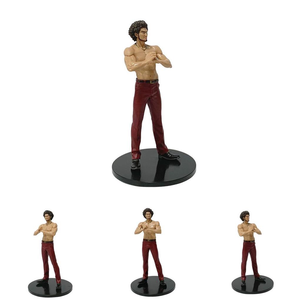 Like A Dragon Kasuga Ichiban Pvc Model Ornament With Display Stand For Collectors And Gaming Fans